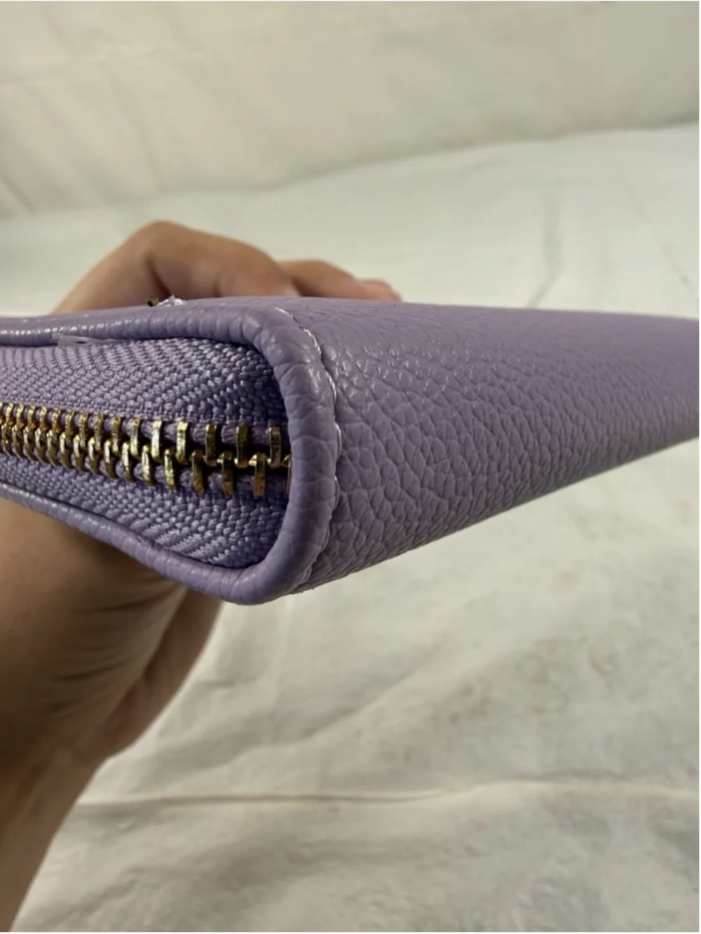 The Luxe Zip Wallet – Lilac by Great Fashion new